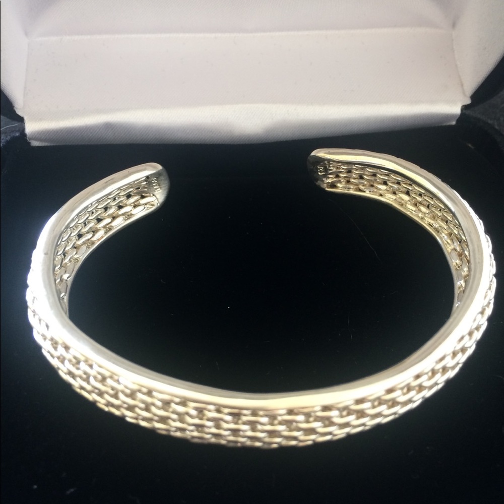 Sterling silver plated bracelet